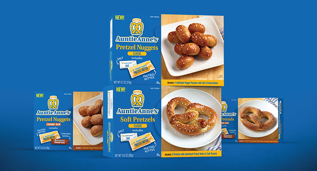 Autntie Anne's Retail Packaging